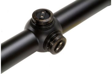 Low-profile Target Turrets with graduated lines under the turret scale to help track turret revolutions