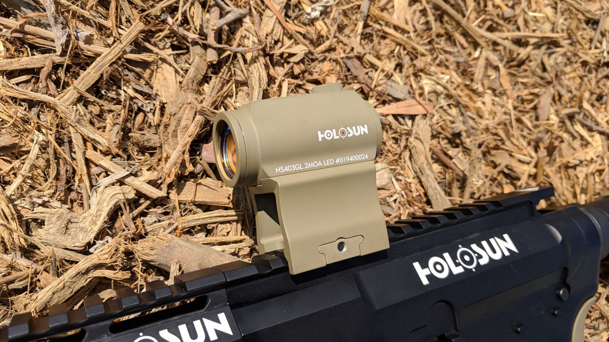 Exclusive Holosun HS403GL 2 MOA Micro Red Dot