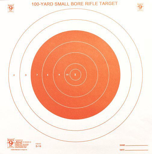 Hoppes 100Yd Small Bore Targets S14